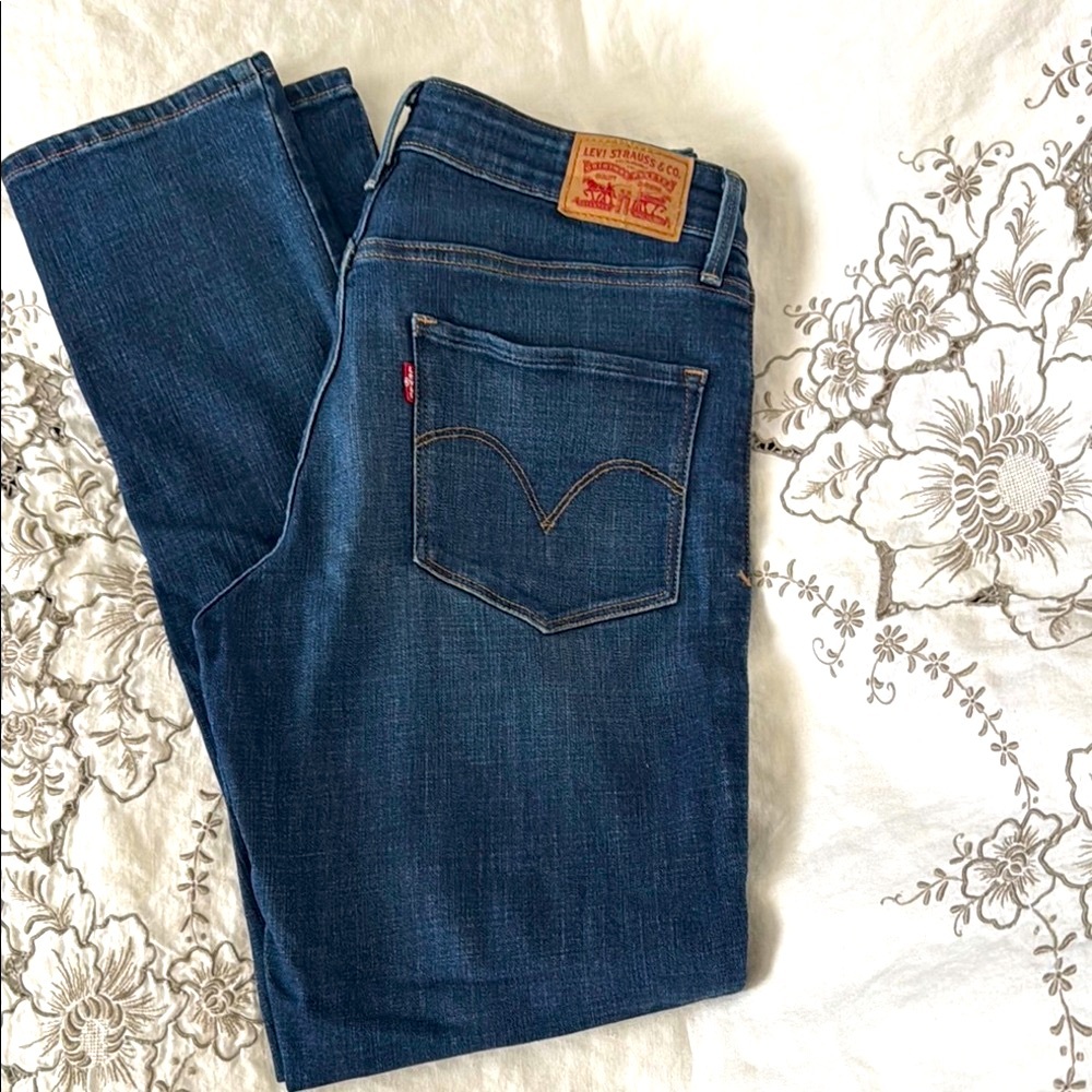 Levi's Mid-Rise Skinny Jeans - 6S W28 L30